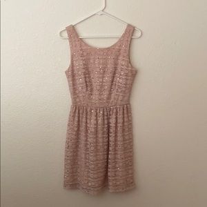 Beautiful blush dress